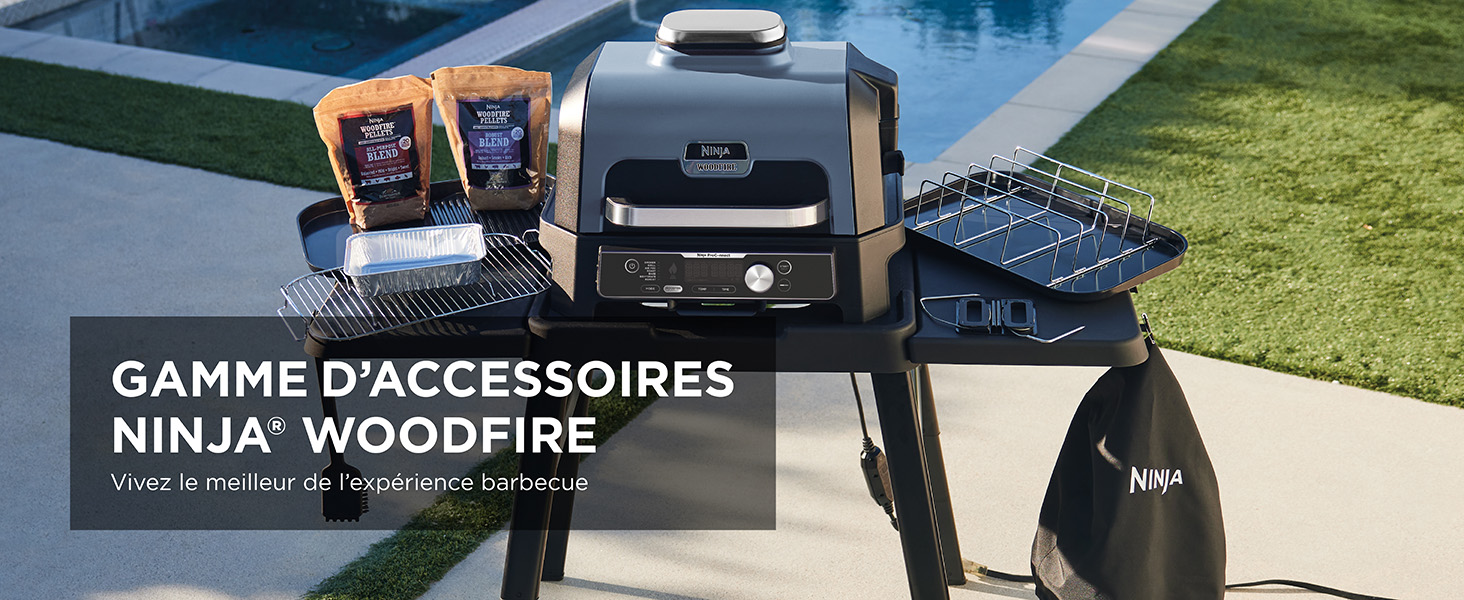 Ninja Woodfire Pro Connect XL BBQ Électrique Grill