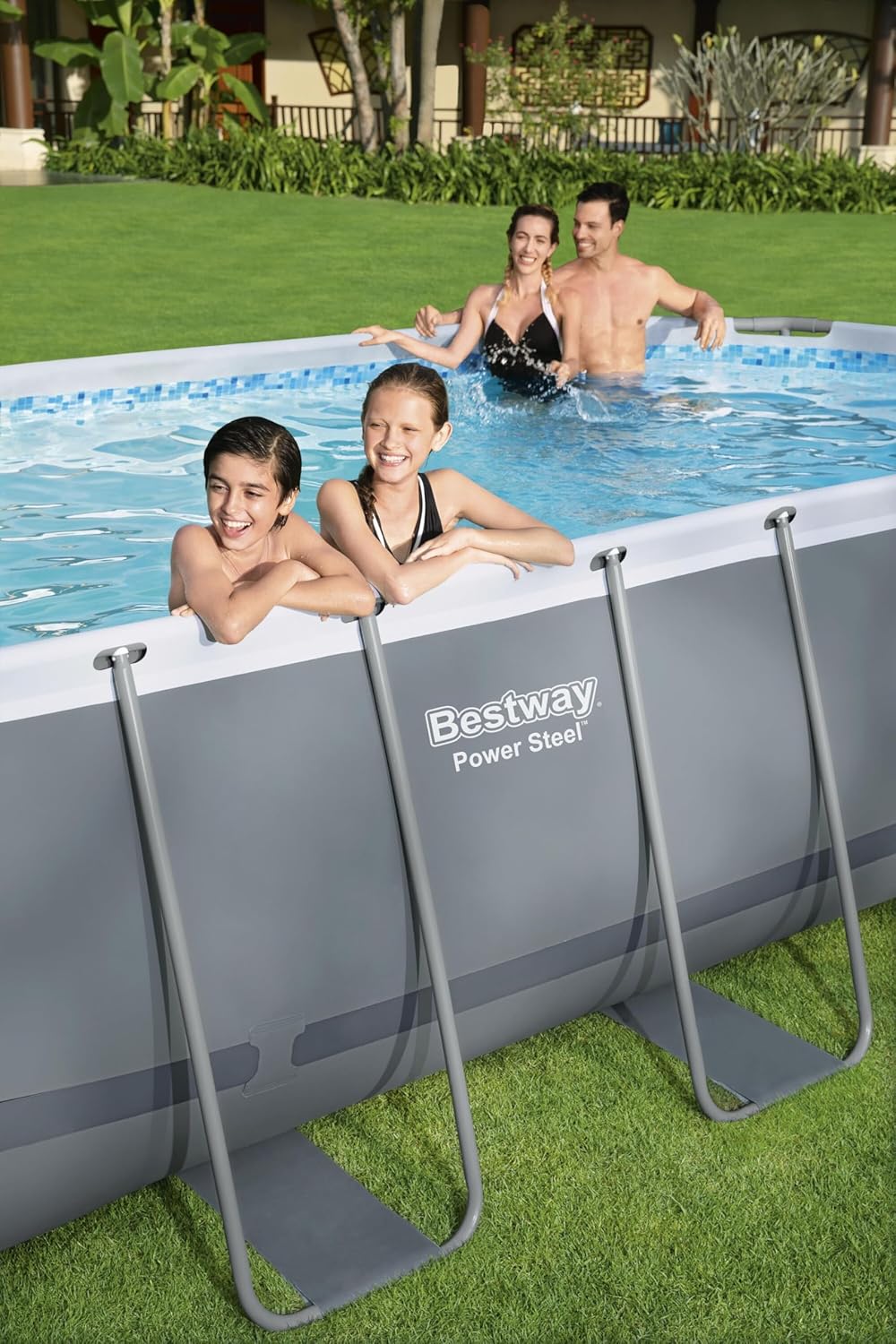 Bestway - Power Steel - 549x274x122cm - Piscine hors sol avec accessoires