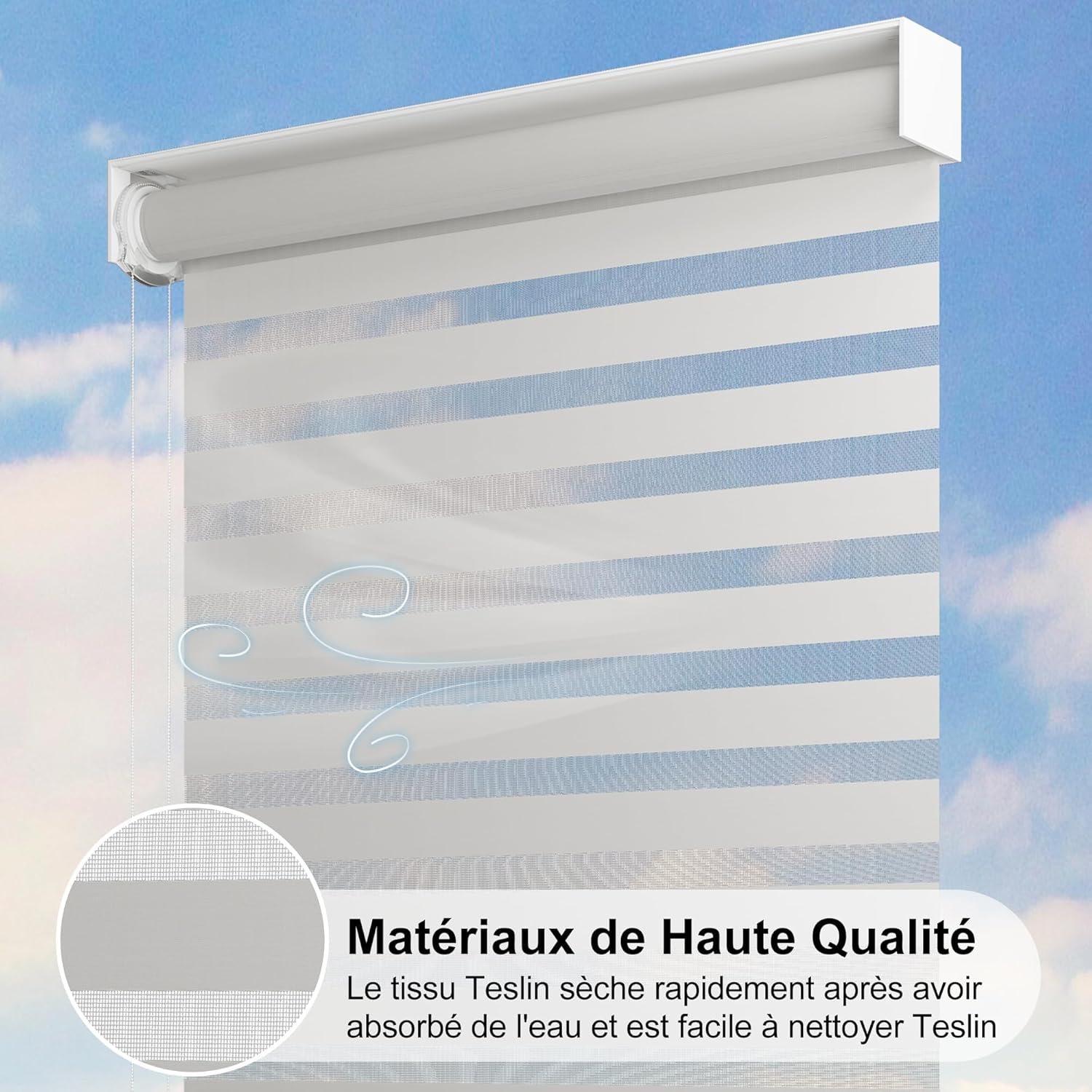 PURPLE LEAF - pergola bioclimatique - 4,24x3m - aluminium, stores enrouleurs, lames orientables