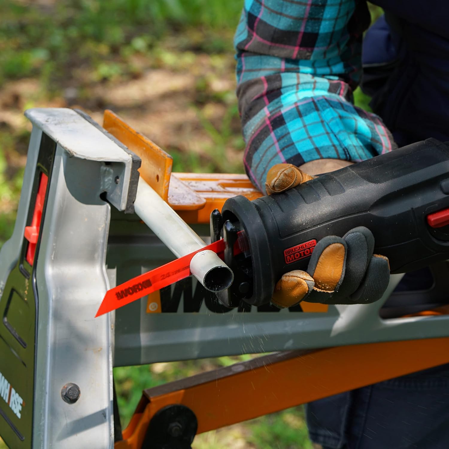 WORX - scie sabre sans fil 20V, 29mm course, moteur brushless - WX516.9