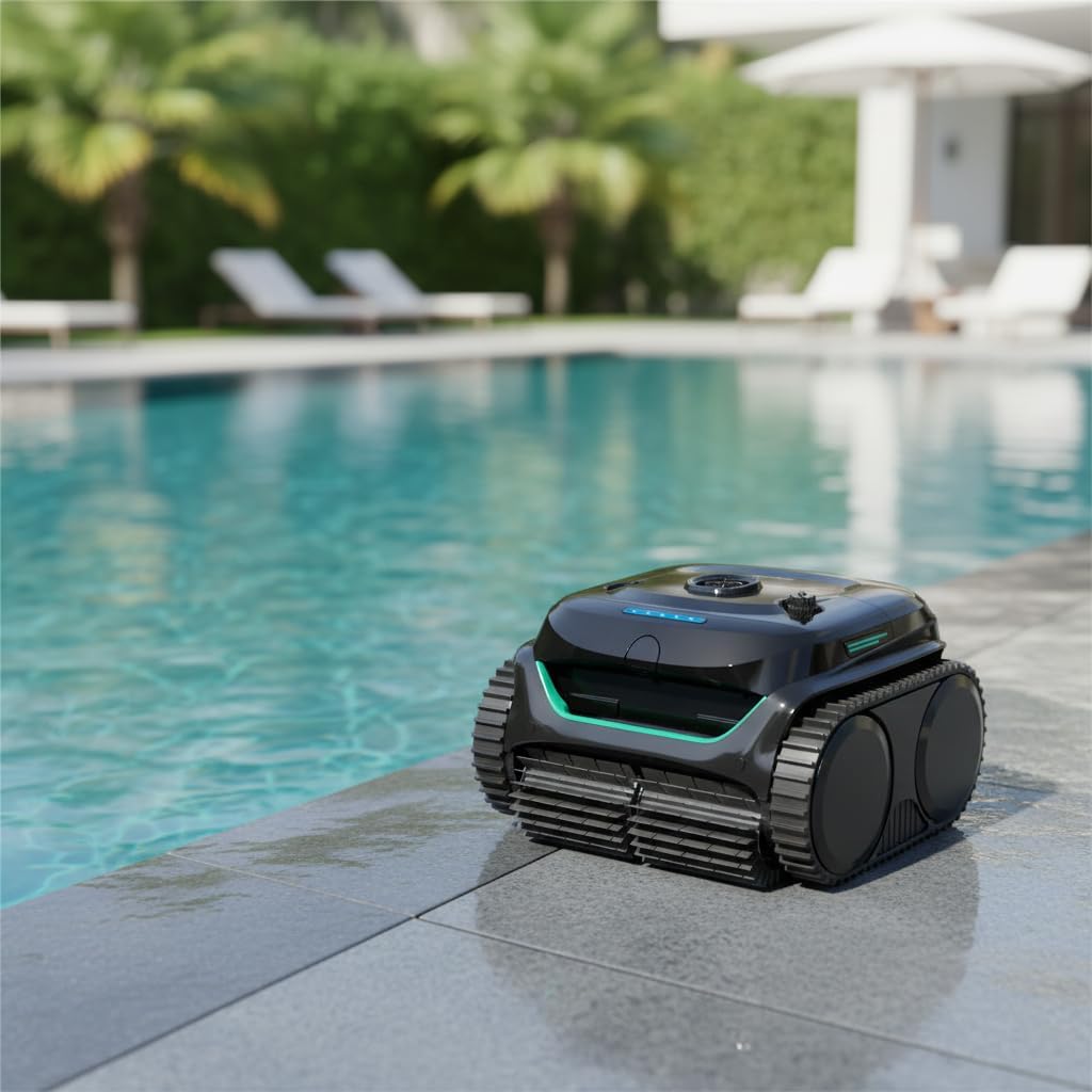 Wybot - Robot Piscine C2 - sans fil, nettoyage automatique, batterie