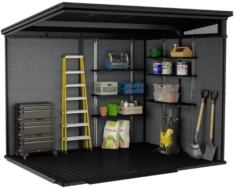 Abri de jardin 6m2 - aspect bois Douglas