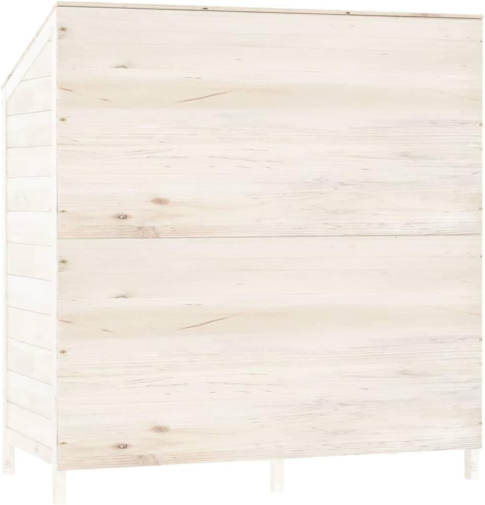 vidaXL - Remise de jardin bois de sapin 102x52x112 cm - extérieur solide