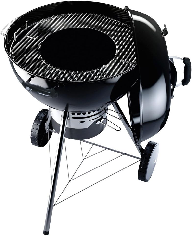 Weber - Master-Touch GBS - 57 cm - barbecue charbon, noir, grilles amovibles, 14501004