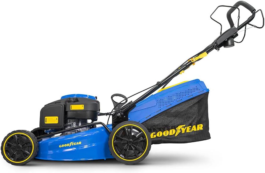 Goodyear - Tondeuse autotractée 224 cm³, 7.5 CV, 4en1, 2000m²