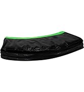 VirtuFit Bordure de Protection pour Trampoline - Noir/Vert - 251 cm - 15 mm d'épaisseur