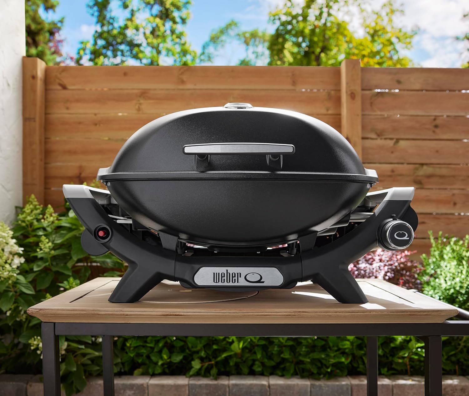 Weber - Q2100N série - 53x39cm - brûleur gaz, fonte émaillée, aluminium - 1501069