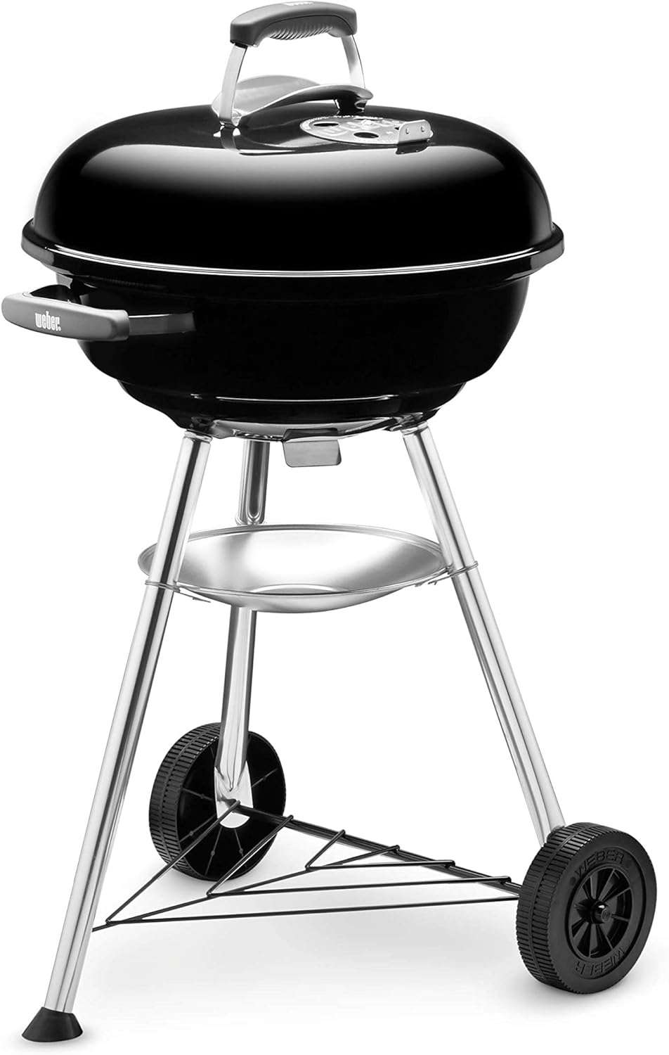 Weber - Compact Kettle - 47 cm - grille acier chromé, résistante chaleur et rouille