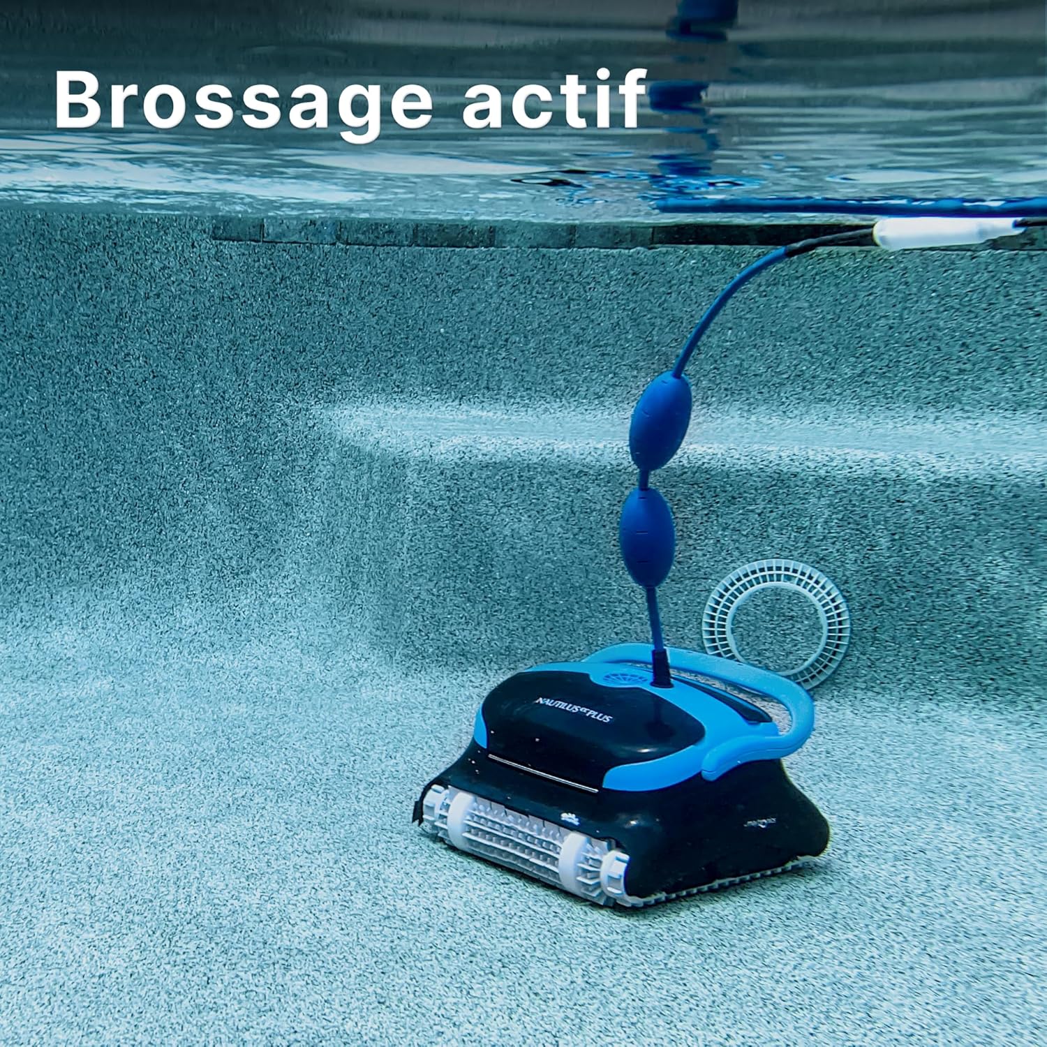 Dolphin - Nautilus CC Plus - 12m - robot fond et parois, double filtration, programmateur, planification intelligente