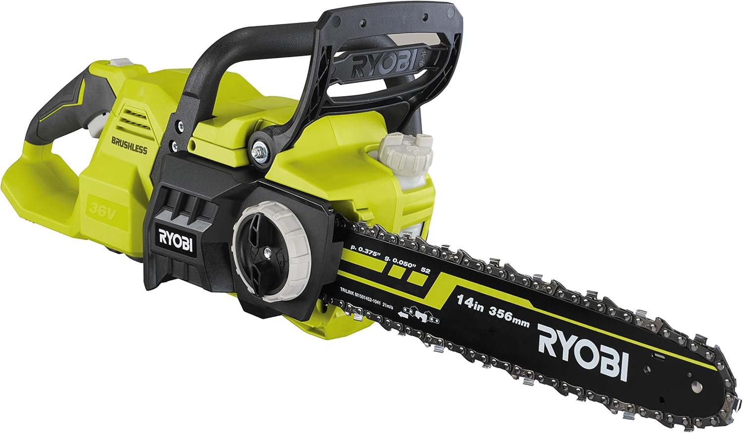 Ryobi - Tronçonneuse 36V Brushless 35cm - sans batterie RY36CSX35A-0