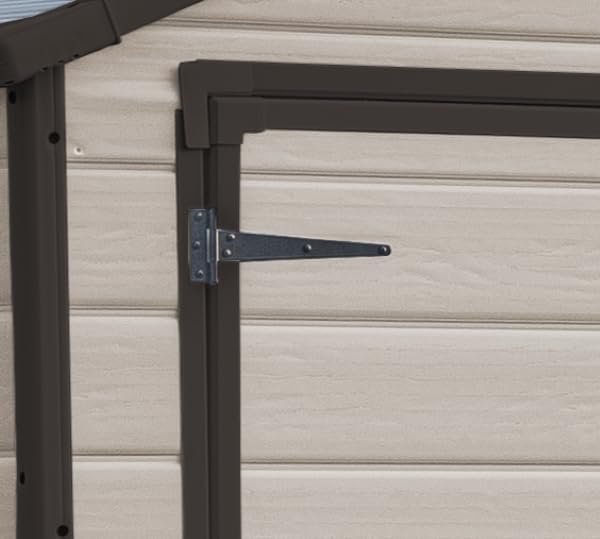 Keter - Manor 65 - 2,5m² - Abri de jardin beige, résistant, MANOR65