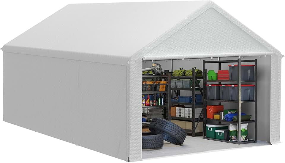FIVMEN - Abri de jardin 24 m³ - Parois amovibles, résistant hiver