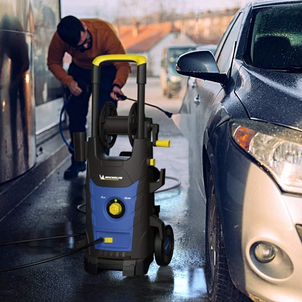 Michelin - Nettoyeur HP MPX25EHDSP - 2500W, 170bar, 500l/h, Double Speed, Patio, Brosse - MPX25EHDSP
