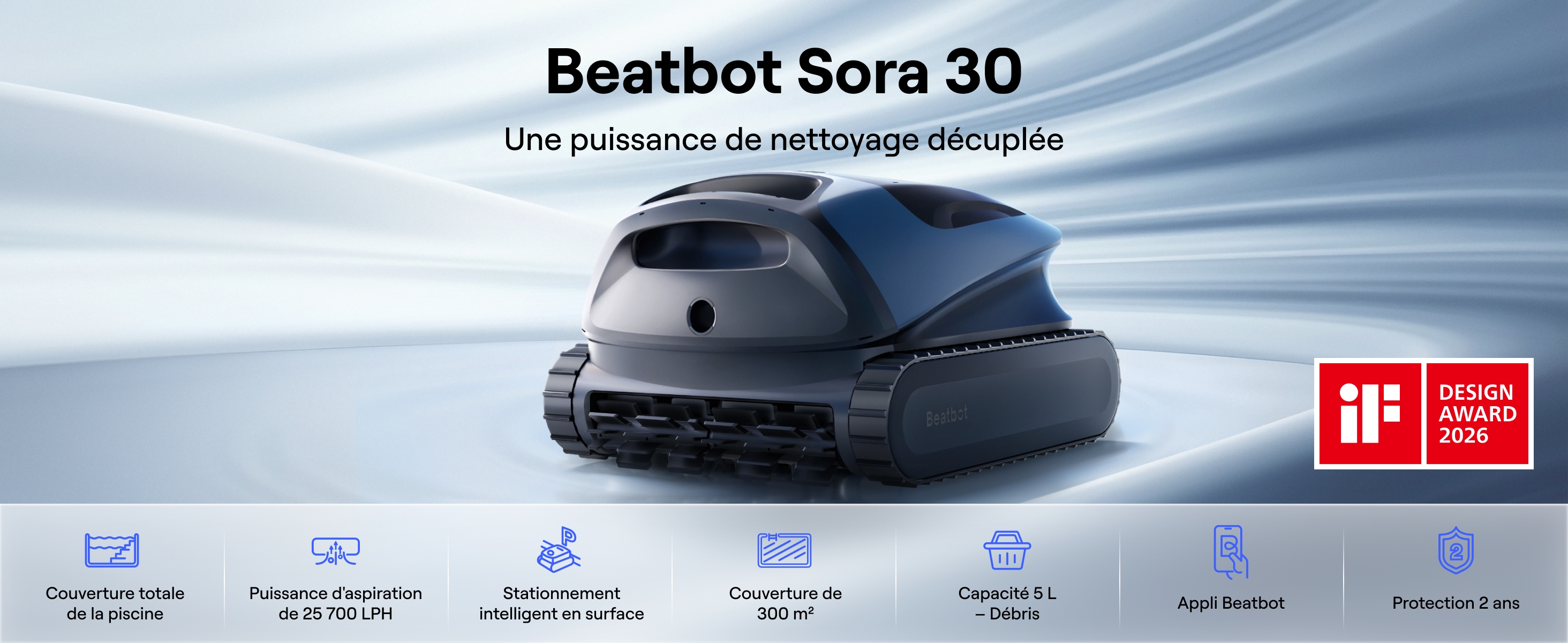 Beatbot Sora 30 Robot sans Fil