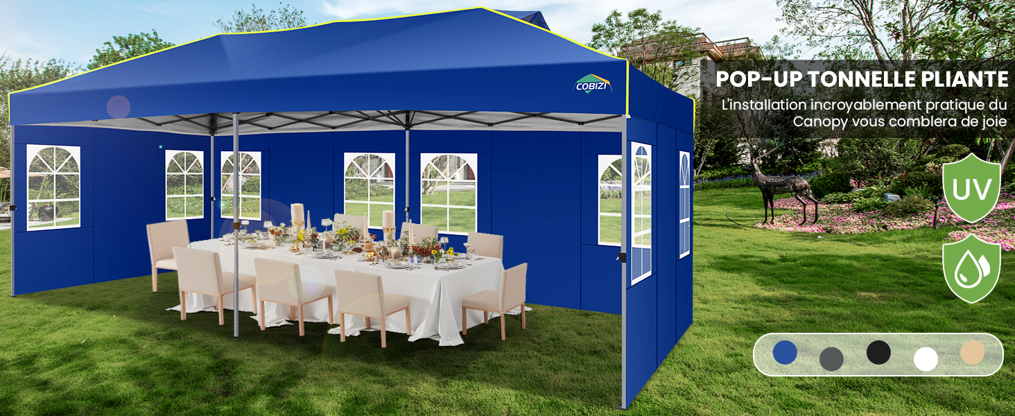 Tonnelle Pliante 3x6 Barnum Pliant