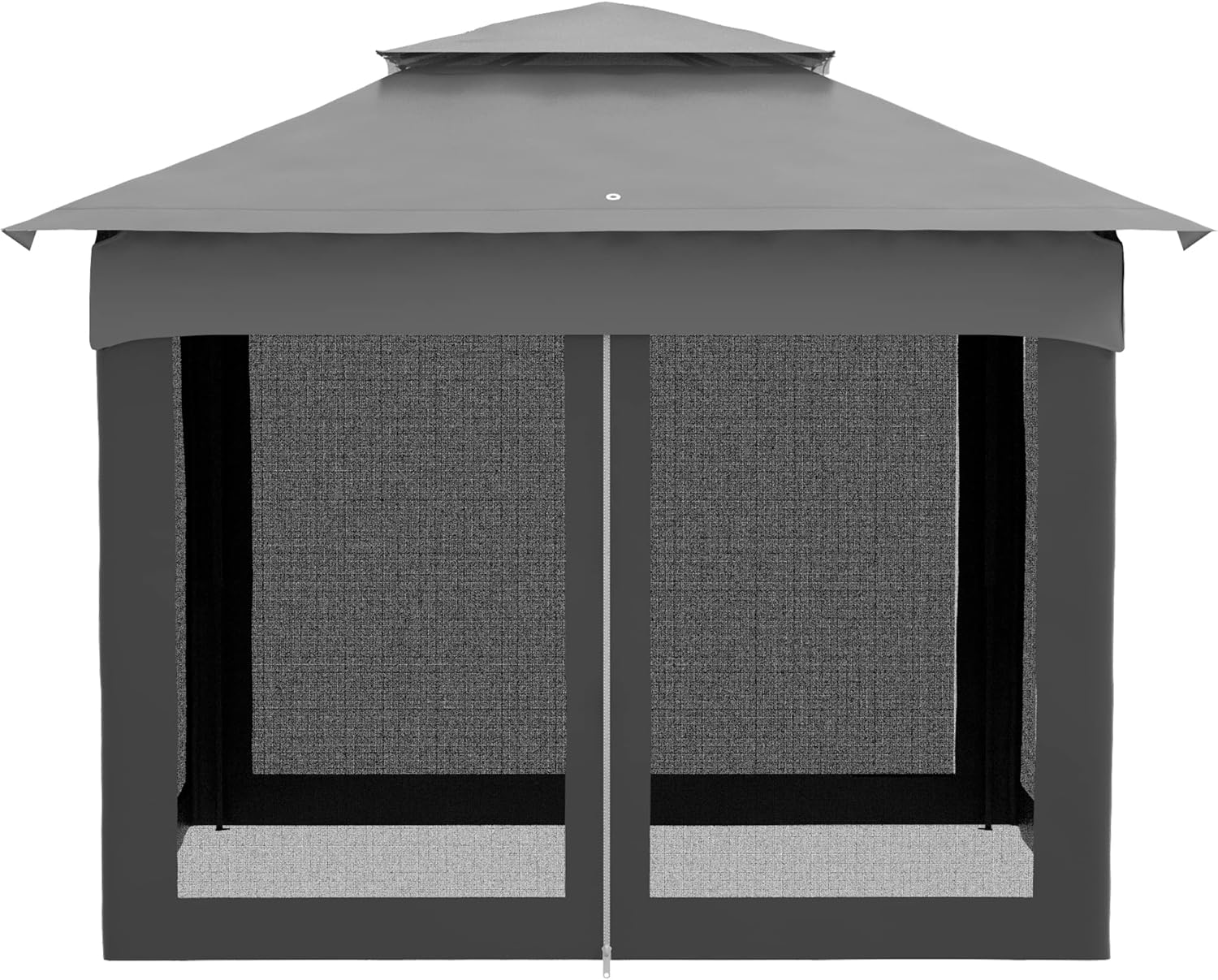Outsunny - Tonnelle Pop-up - 3x3m - Métal, anti-UV, moustiquaire, sac de transport