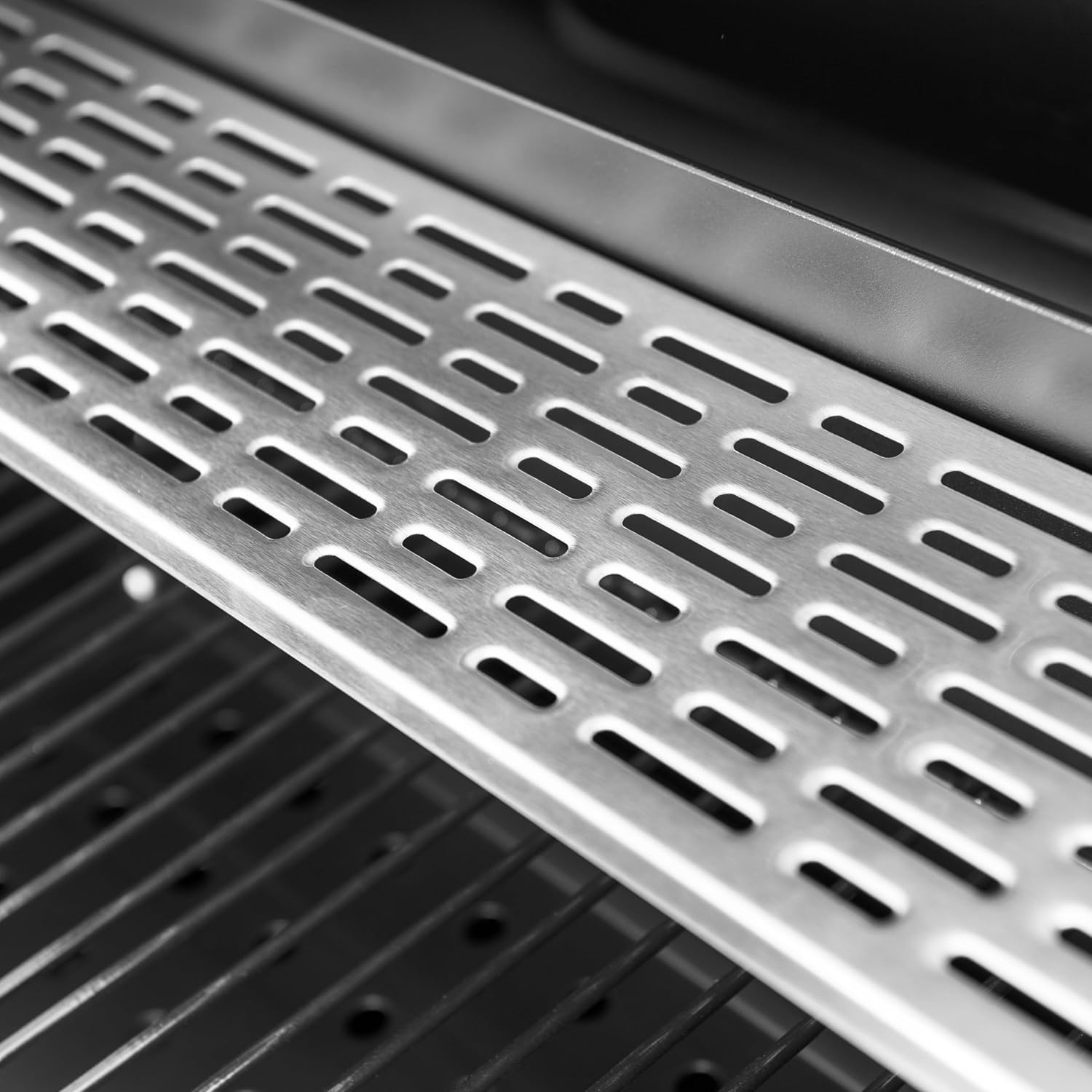 BRIGROS - MasterCook - barbecue acier roues thermomètre double grille