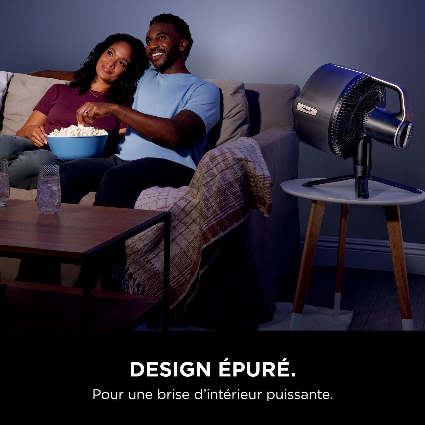Shark - FlexBreeze Pro - ventilateur intérieur/extérieur - sans fil, brumisateur, 5 vitesses, télécommande, silencieux, 