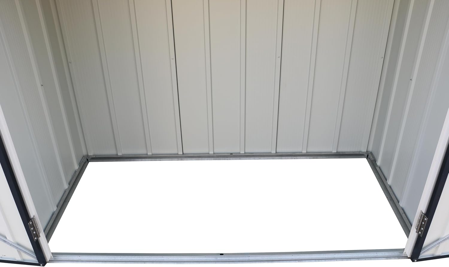 Duramax - Abri à vélos double - 203x101x146 cm - métal, portes verrouillables