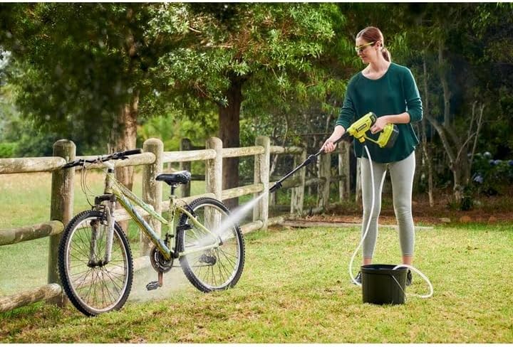Ryobi - pistolet haute pression 18V One+, 22 bar, léger, 2.5Ah, RY18PW22A-125