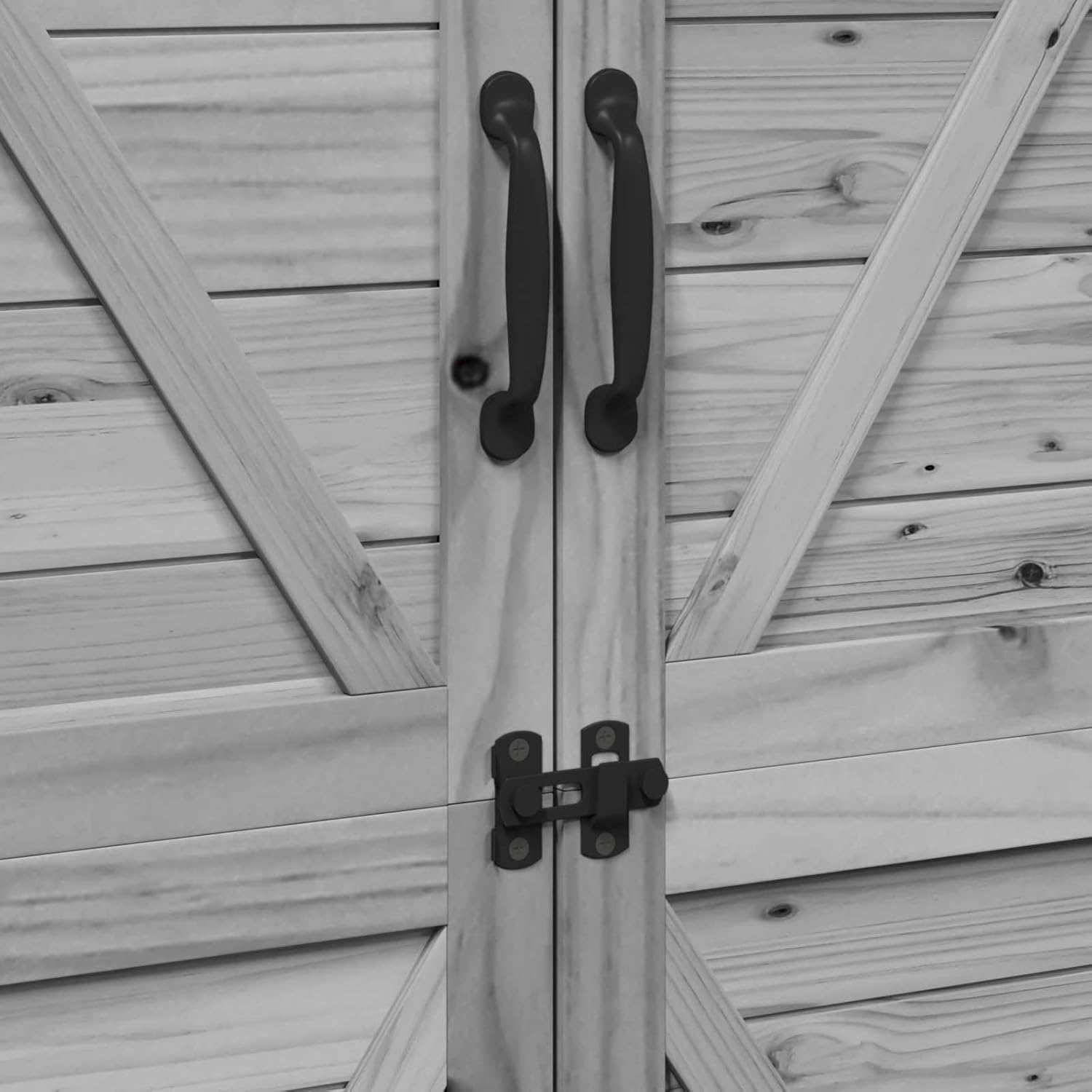vidaXL - Abri de Jardin - 106x56x176,5 cm - bois, moderne, spacieux, aéré