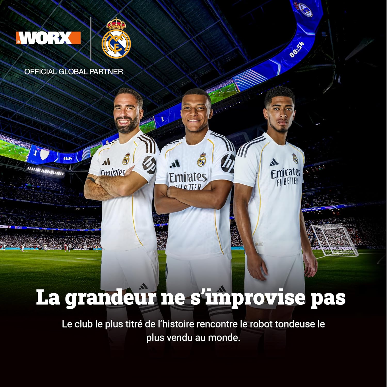 WORX - Landroid Vision série - 600 m² - caméra 4K, IA, multizone WR206E.1