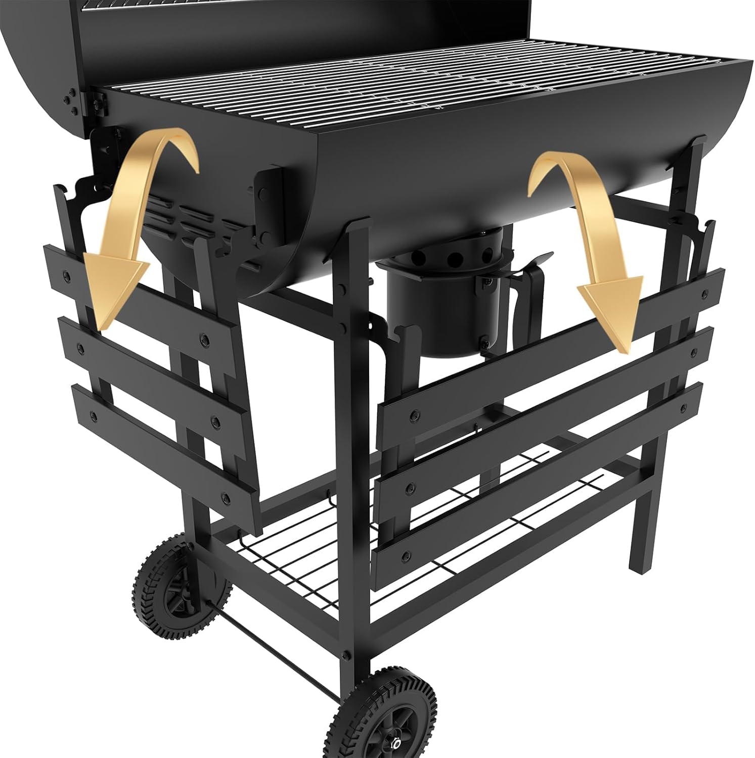 Teeno - barbecue boule XXL - deux étagères, évent réglable, housse.