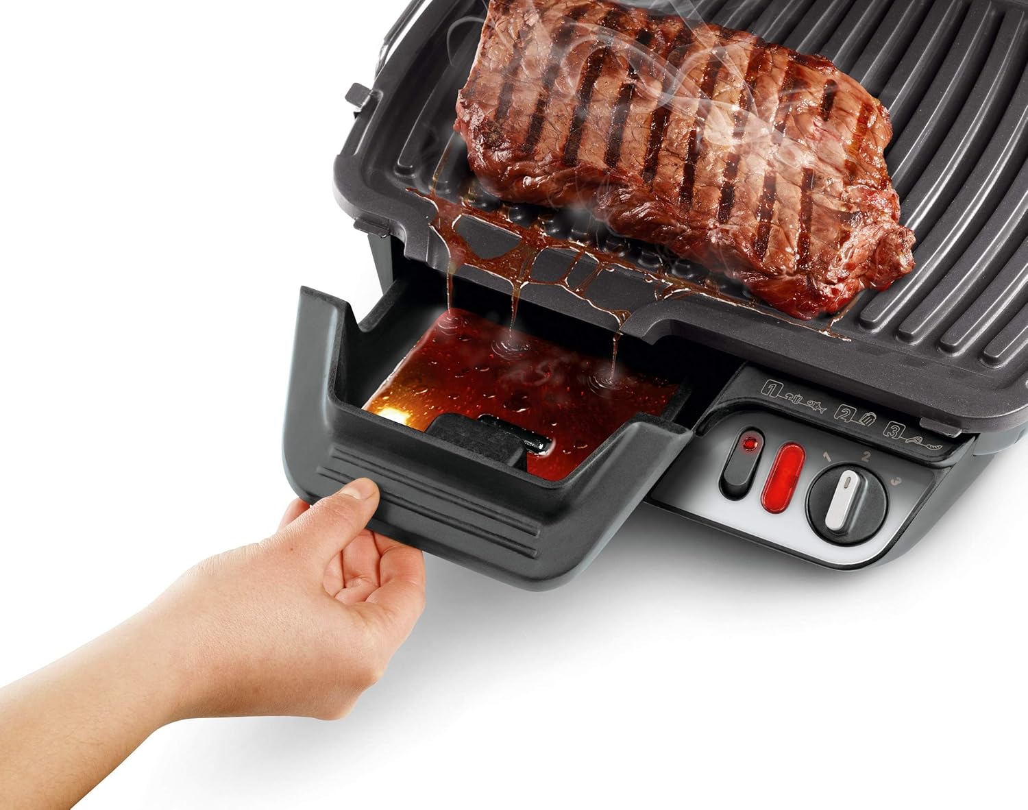 Tefal - Grill Ultracompact série Comfort - XL - Thermostat réglable - GC306012