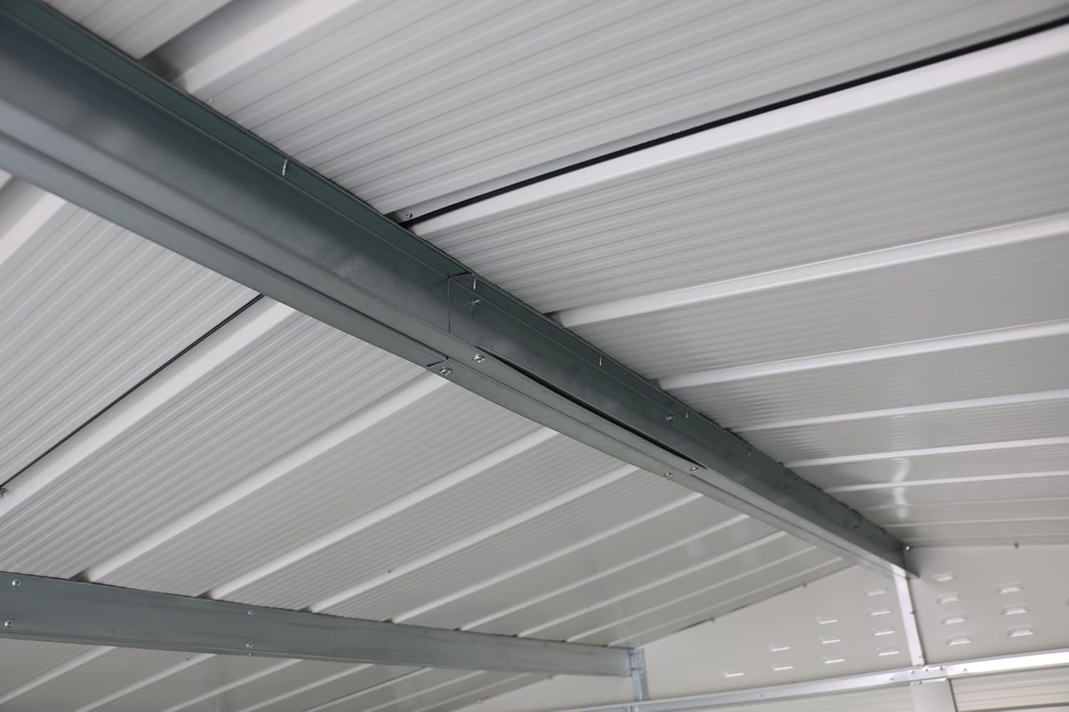 Duramax - Alpine - 10x8 - abri de jardin métal, toit renforcé, 7,82 m²