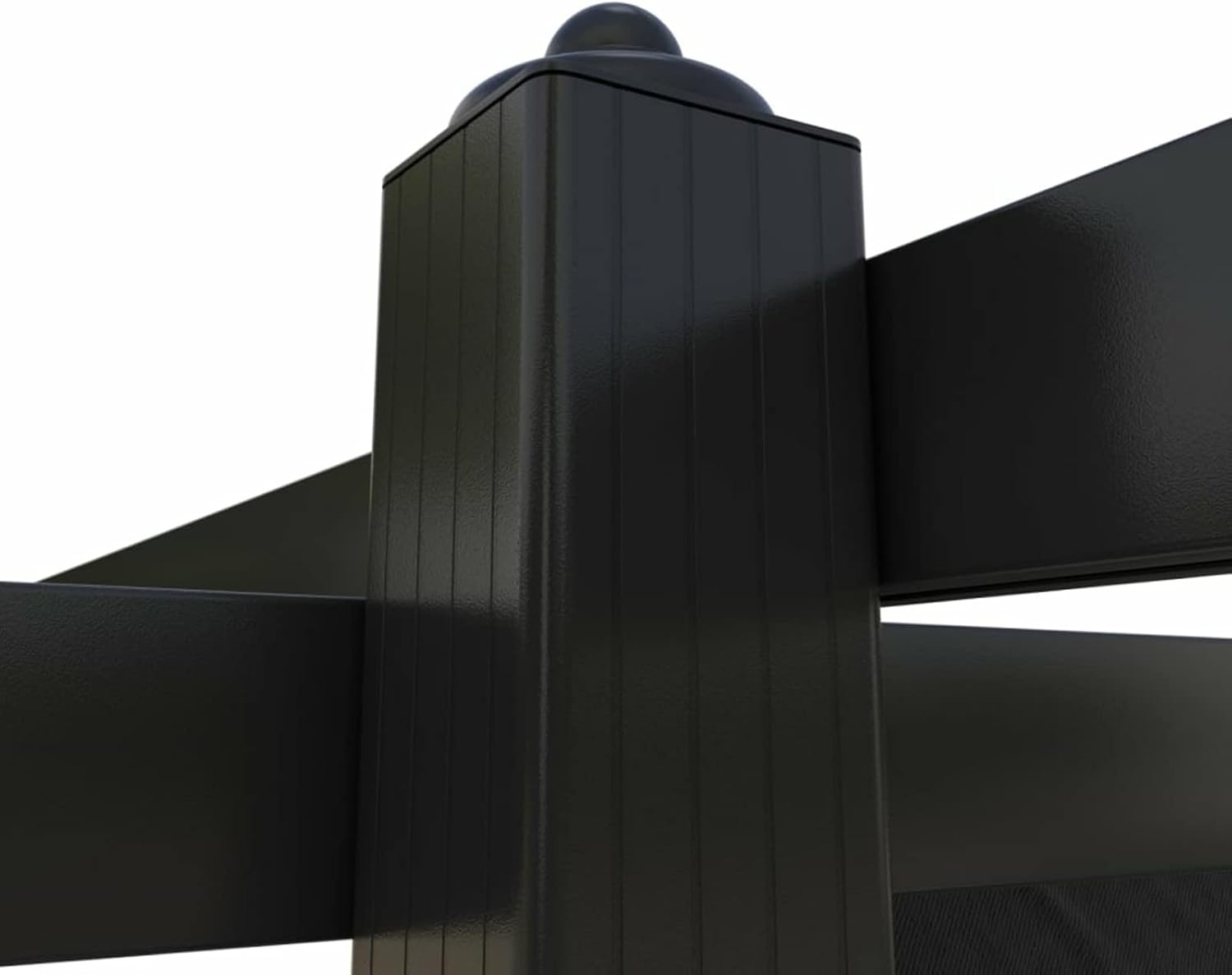 Homgoday - pergola extensible, toit ouvrant, 3x3m, protection UV - Anthracite