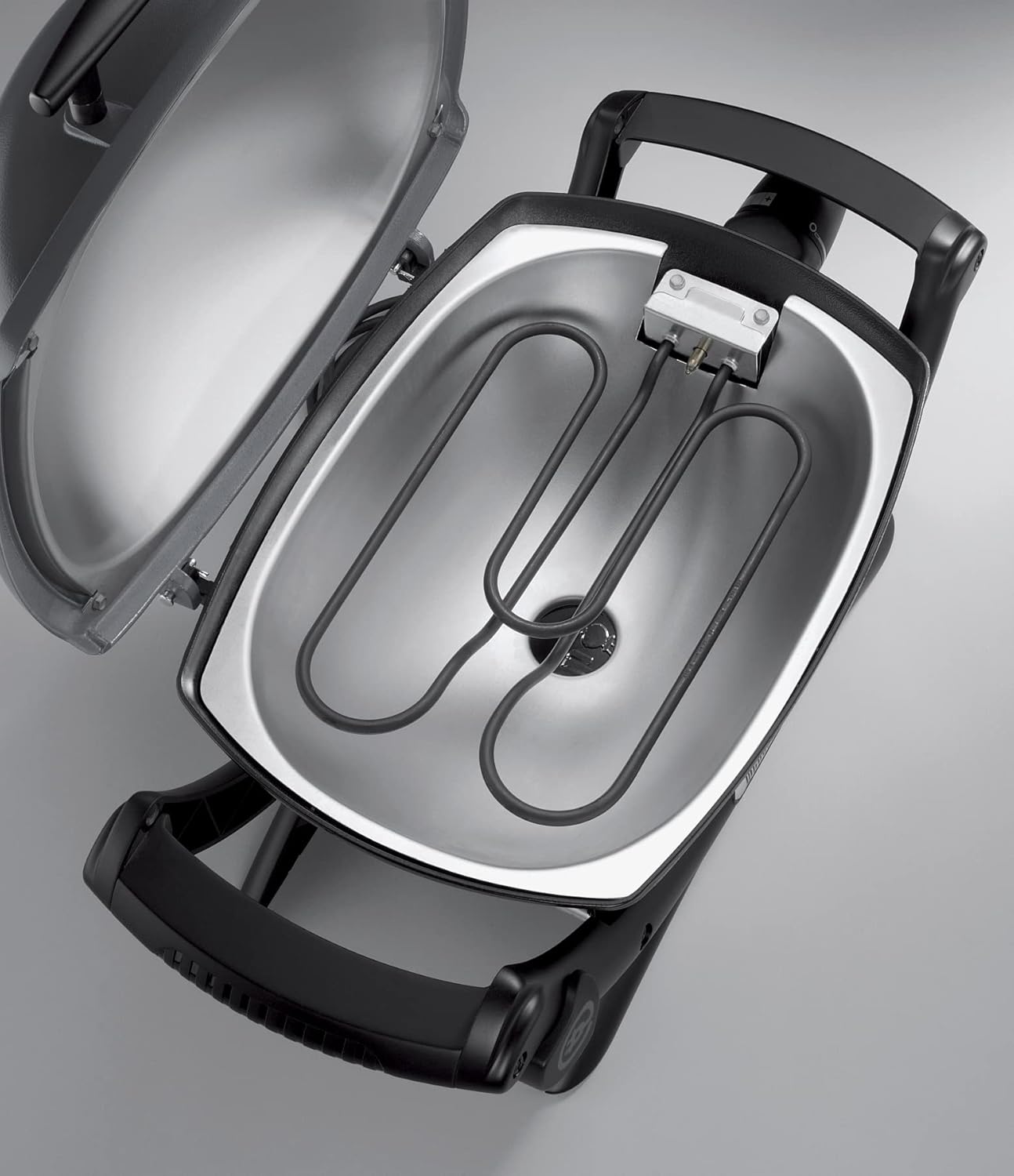 Weber - Q Barbecue Kettle - 1400 - noir/gris, rectangulaire, aluminium