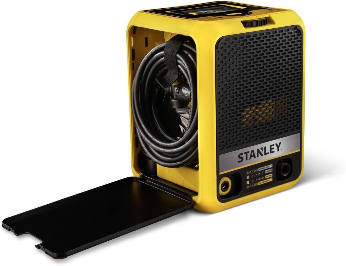 Stanley - Nettoyeur haute pression Série XPW25CDSS - 2500W, 180Bar, 500l/h, compact, double vitesse, SXPW25CDSS