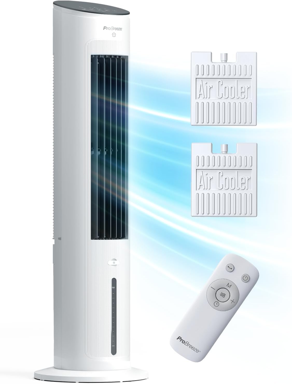 Pro Breeze - OmniAir - 5L - 3 vitesses, 4 modes, minuterie 7h, clim mobile