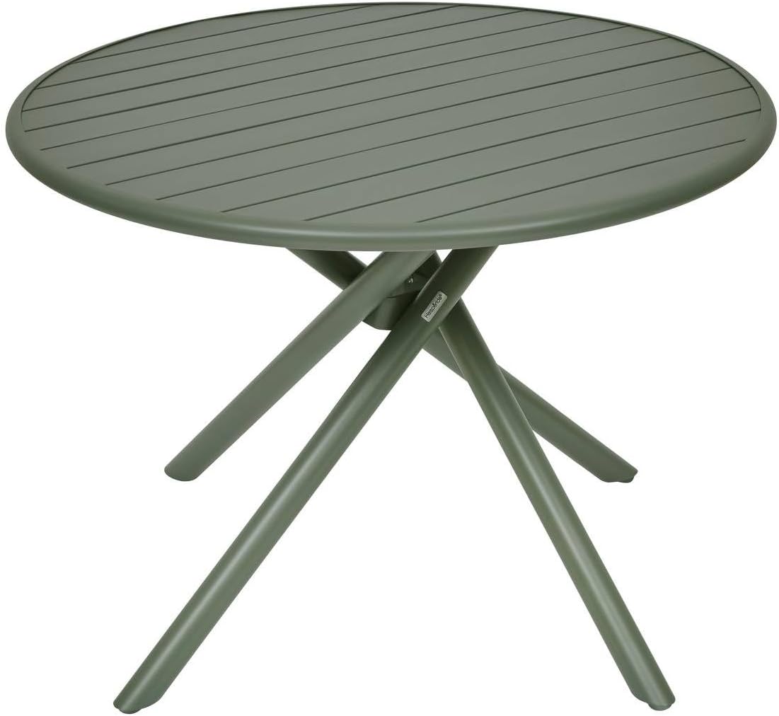 Hespéride - Nebullia Table Jardin 4 places 105cm Vert Laurier
