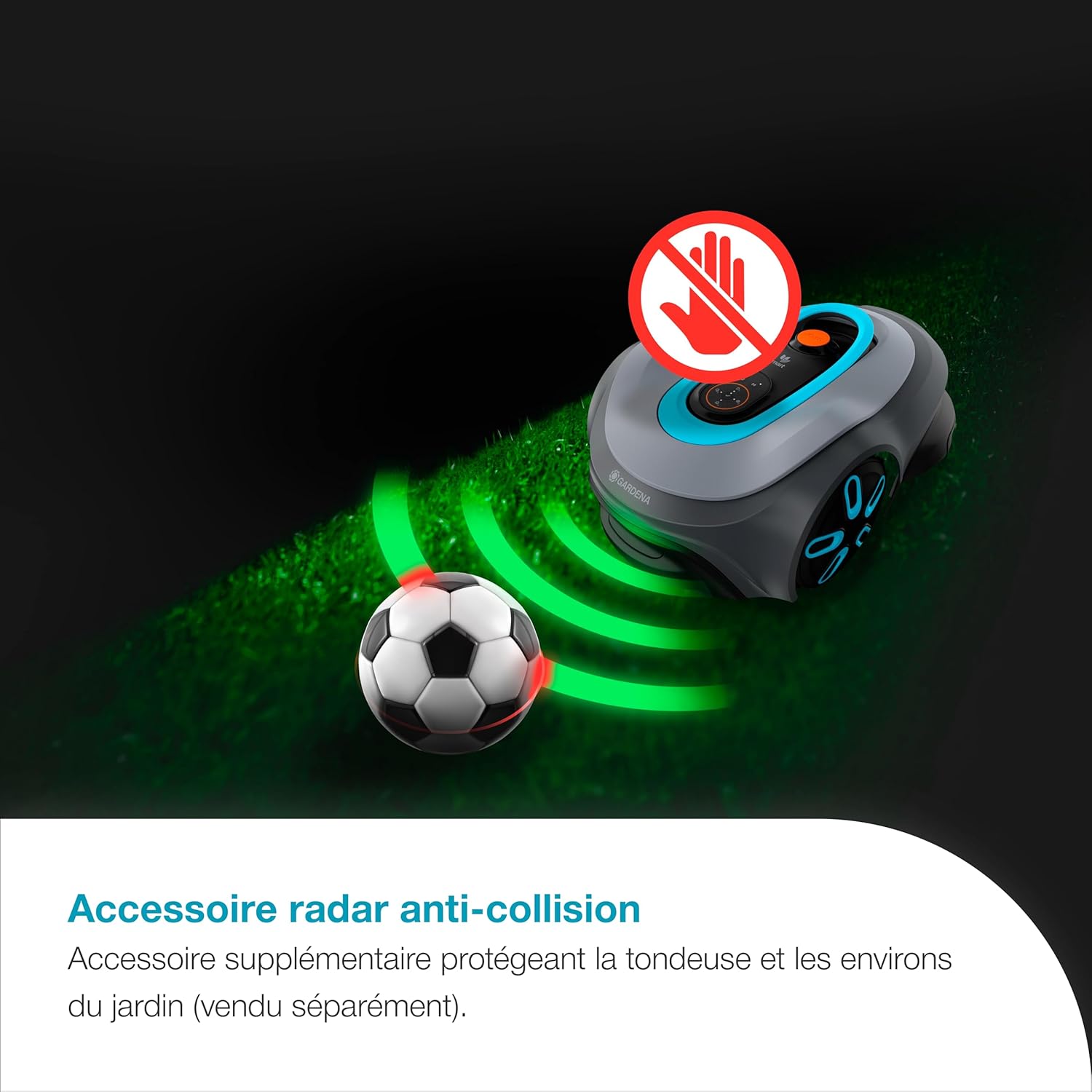 Gardena - smart SILENO max 800 m² - 800 m² - LONA Intelligence, Trim-to-Edge, DuoConnect, fonctionnement silencieux - 19