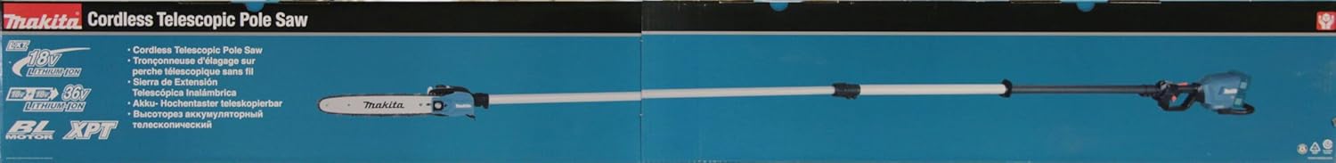 Makita - Élagueuse sur perche, série 36V, 30 cm, télescopique, DUA301Z