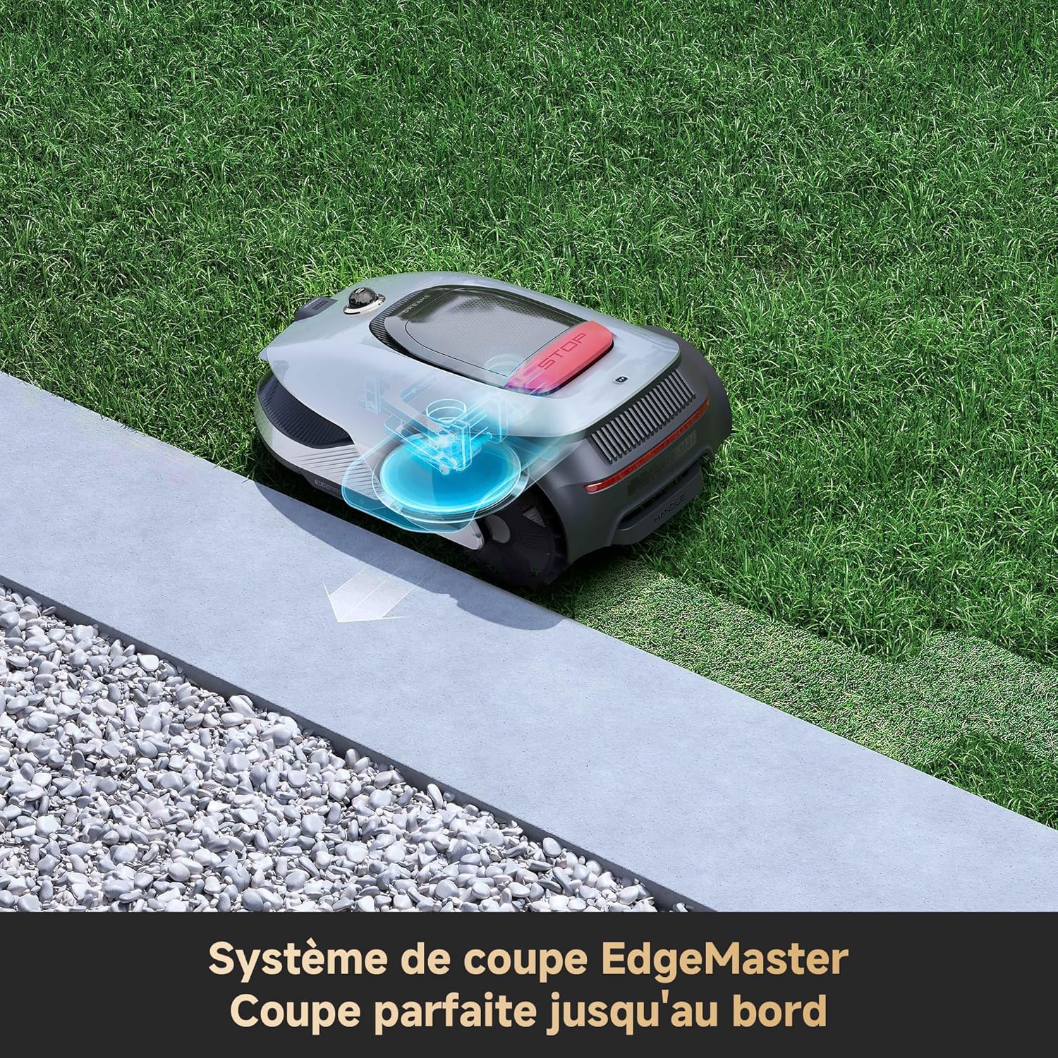 Dreame - A2 série - robot tondeuse 3000m², LiDAR 3D, caméra IA, pente 26,5° - A2 3000