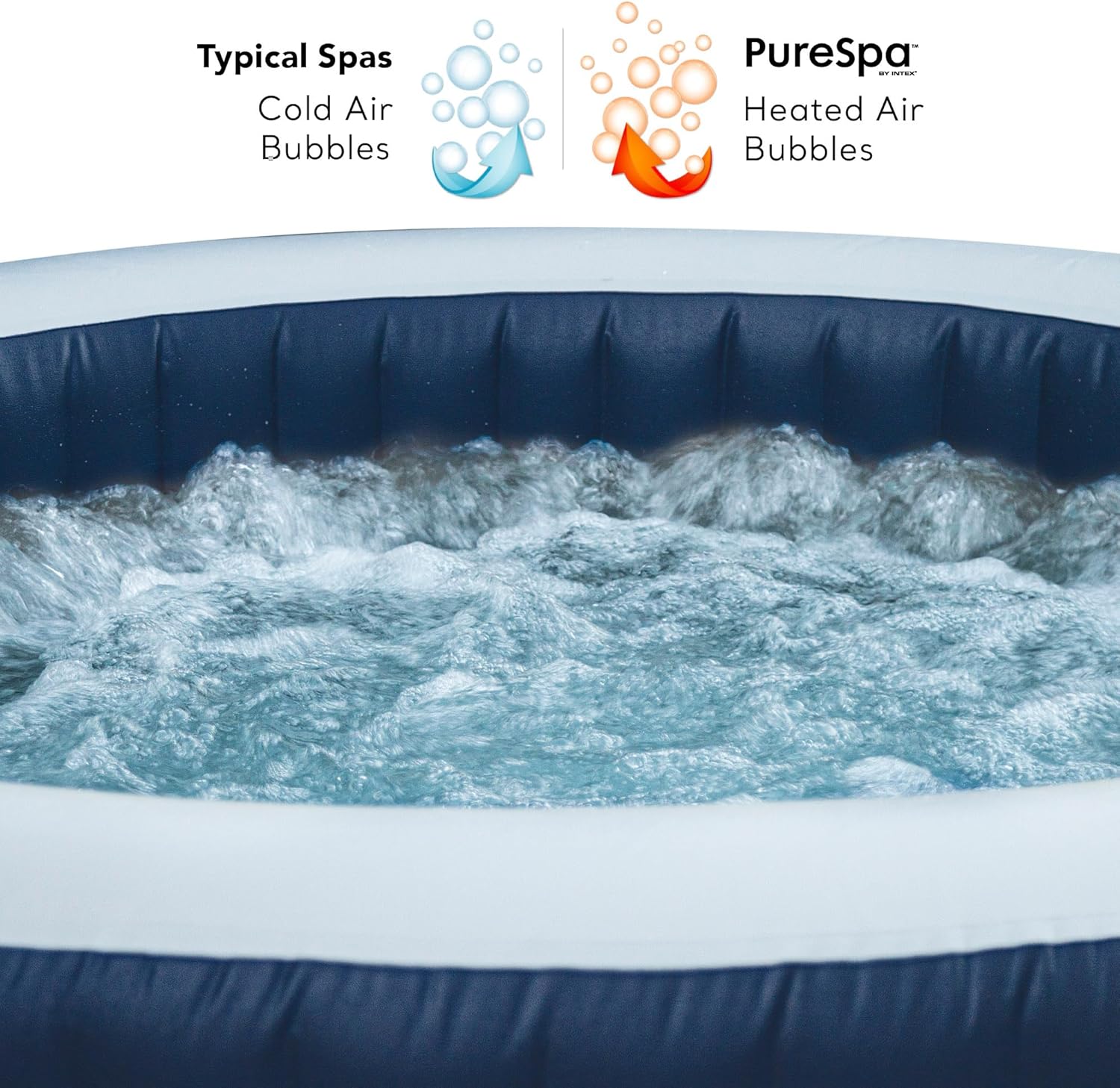 Intex Pure Spa Blue Navy 4 Places