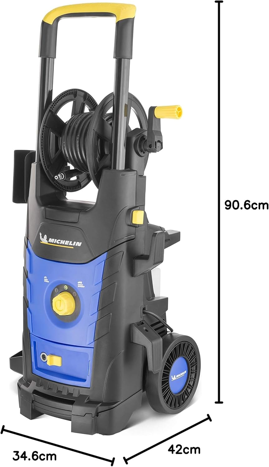 Michelin Nettoyeur Haute Pression MPX25EHDS avec Double Speed System (2500 W, 170 Bar, 500 l/h)