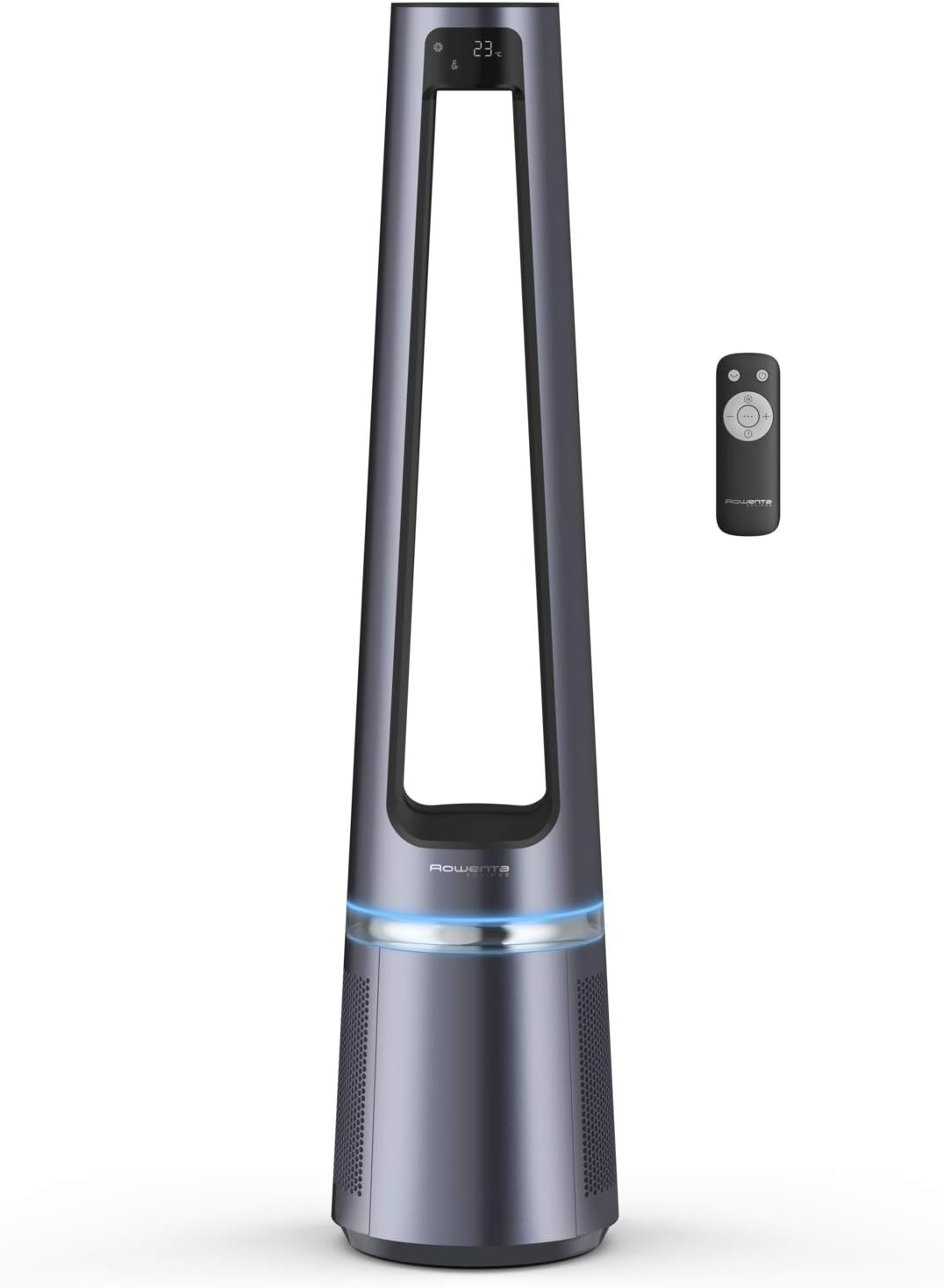 Rowenta - Eclipse 2-en-1 - puissant, 12 vitesses, minuterie, oscillation, 32 dB - QU5030F0