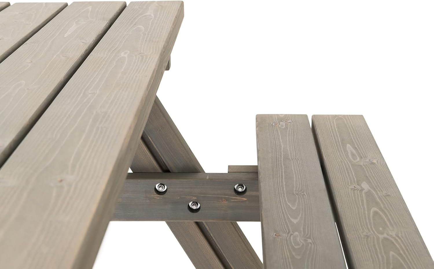 AMATA - UNGURS - table de pique-nique bois extérieur, sièges pliables