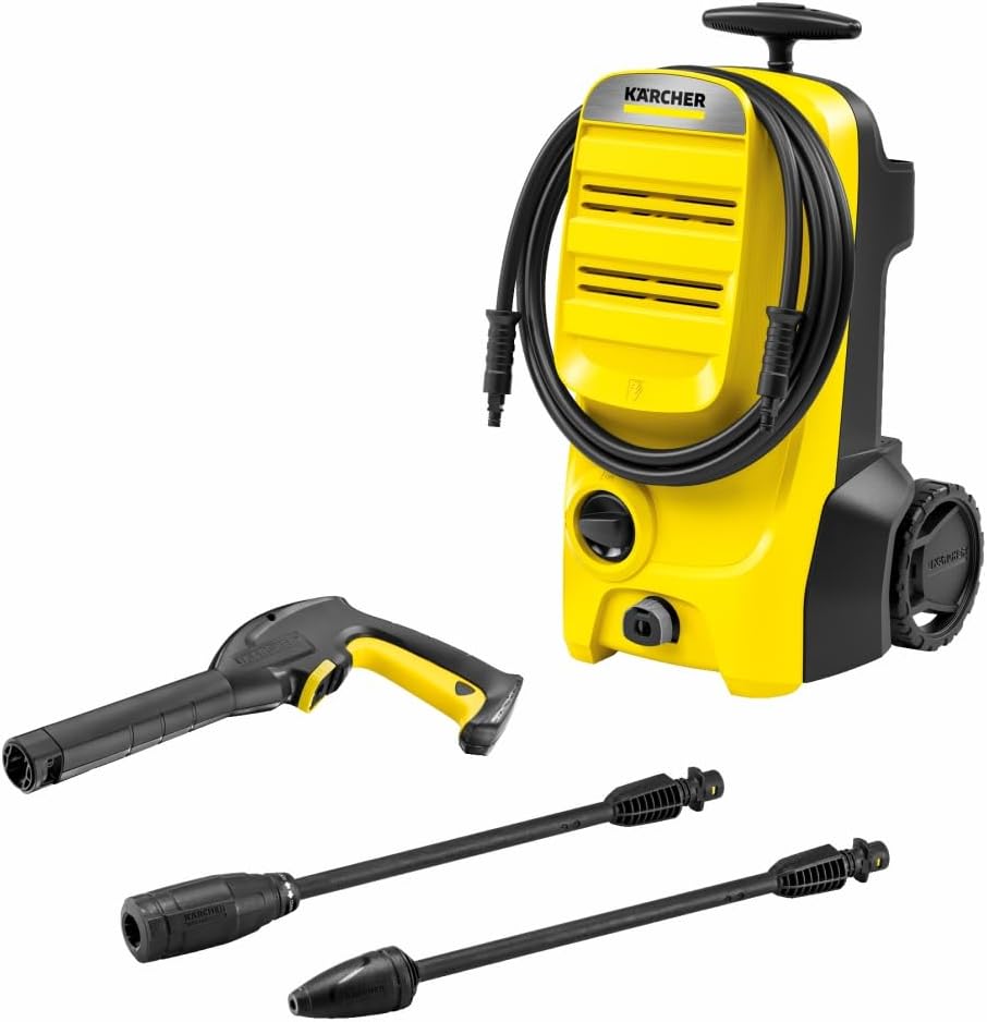 Kärcher - K4 Classic - 4,6kg, 130 bar, 420l/h, filtre, lance, rotabuse