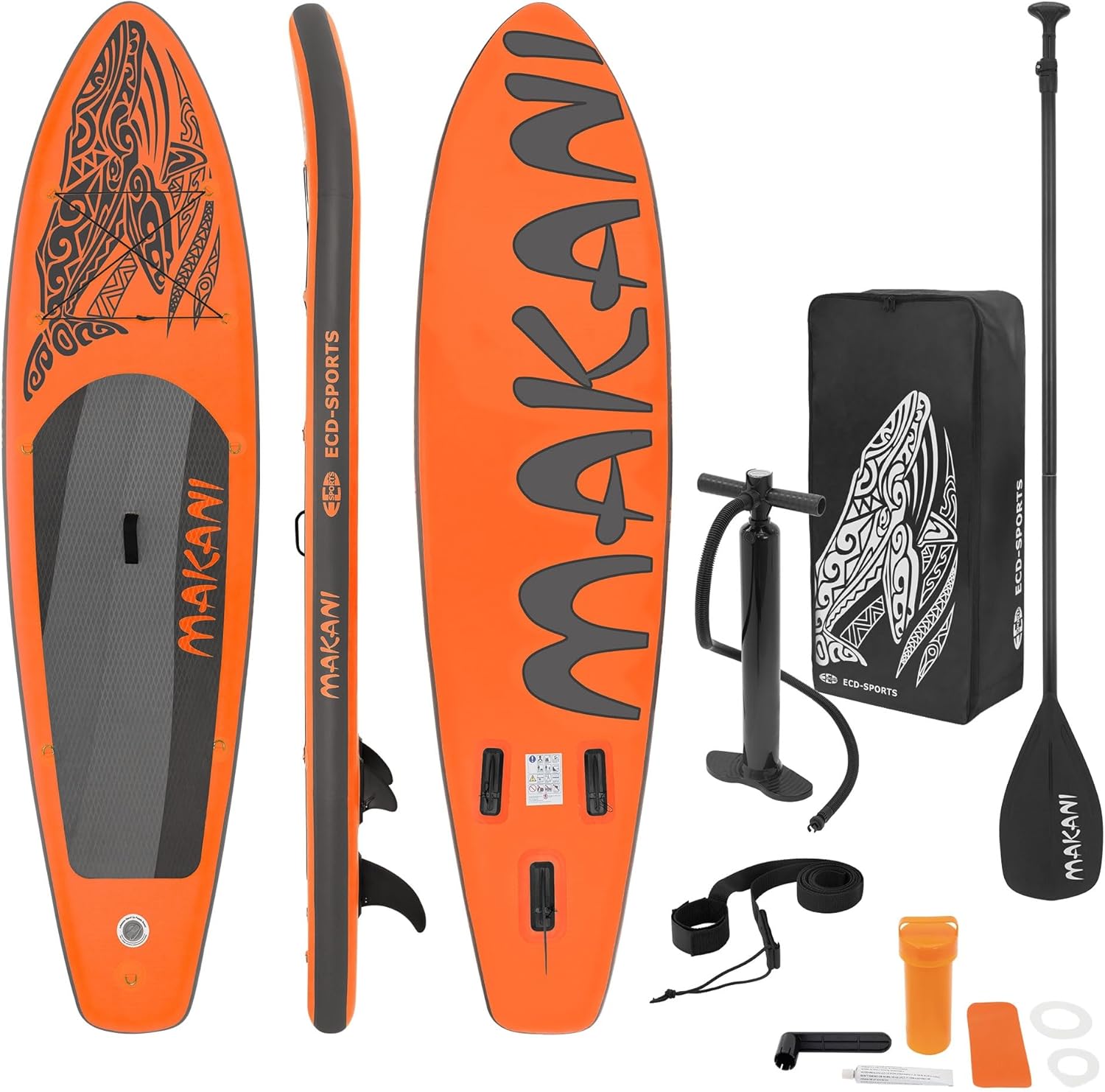 ECD Germany - Stand Up Paddle Série - 305/308/320/380 cm - PVC, 120/150 kg, ép. 10/15 cm