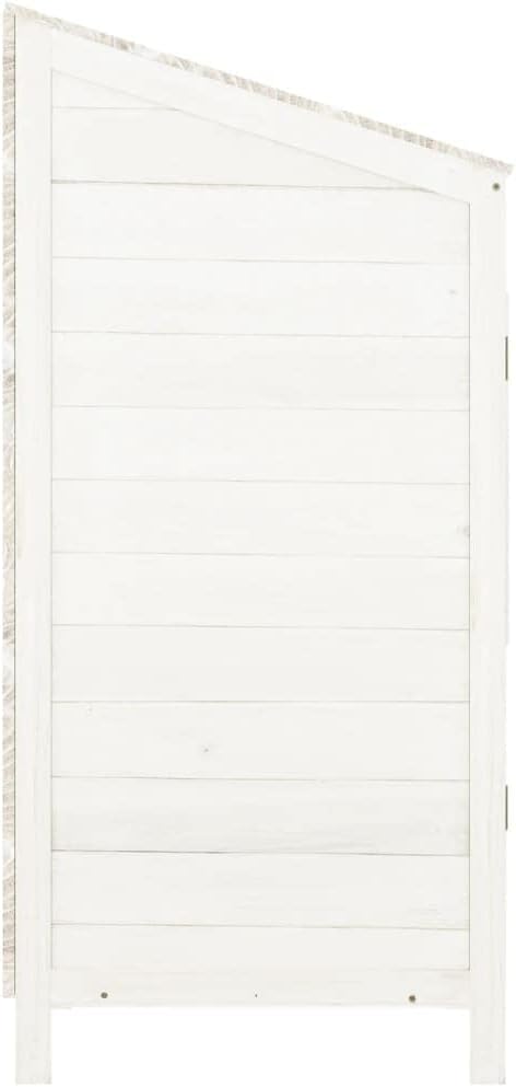 vidaXL - Remise de jardin 55x52x112 cm bois sapin extérieur solide