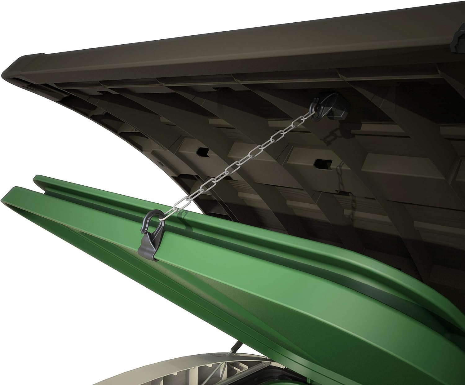 Keter - Abri horizontal SIO Ultra - 2000L - rangement poubelle robuste