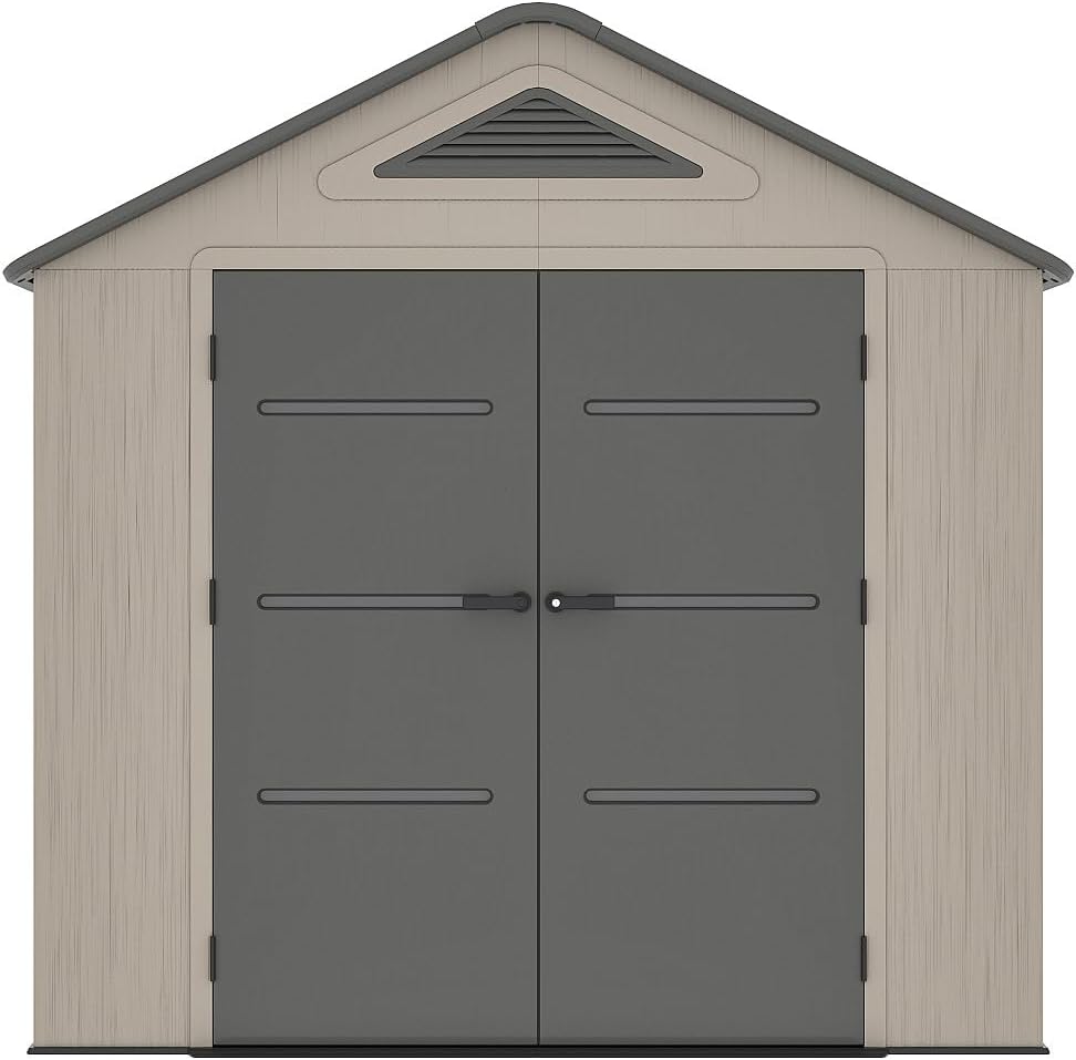 Vente-unique - Abri jardin résine 6,15m² plancher 22mm - ANTEVA