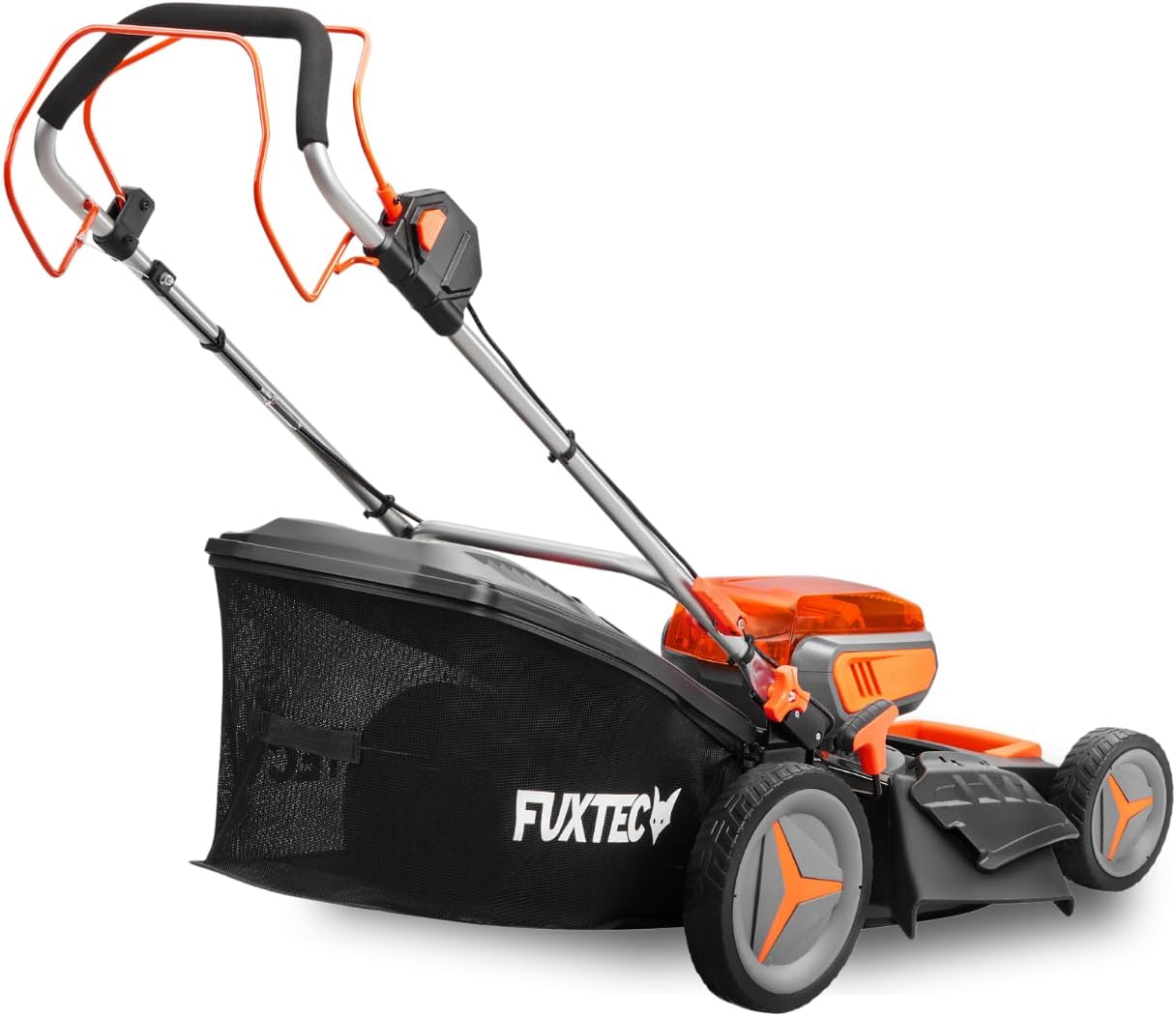 FUXTEC - E2RM46 - 46cm coupe, autotractée, mulching, 50L, 25-75mm E2RM46
