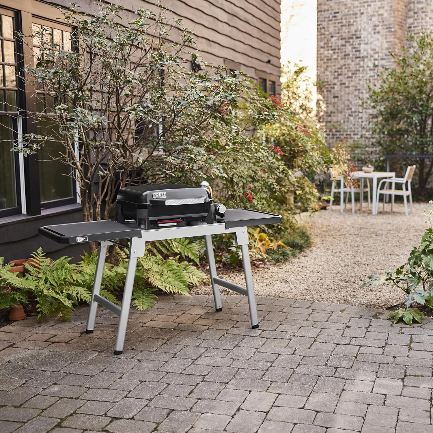Weber - SLATE GP Premium - 43x41 cm - plancha émaillée, pieds réglables