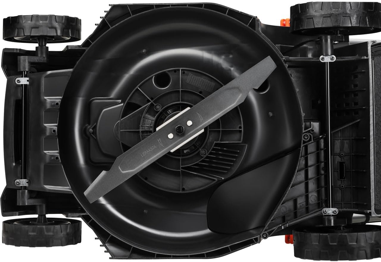 FUXTEC - Tondeuse à Gazon E2RM43 - 43cm, 40L, Hauteur réglable, Batterie 40V E2RM43