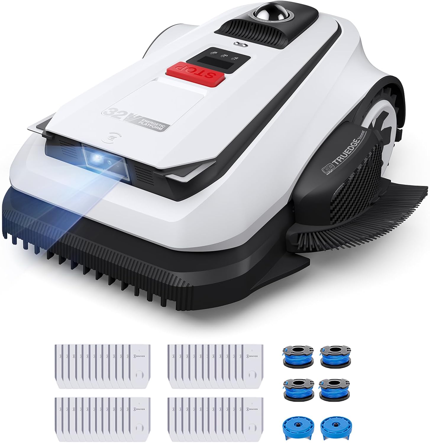 Ecovacs - Goat série A1600 - 1600m² - Navigation LiDAR 360°, cartographie IA, recharge rapide, A1600